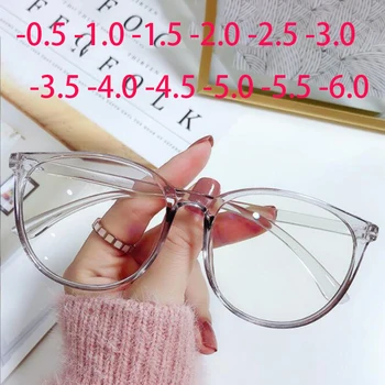 -1.0 -1.5 -2.0 do -6.0 Naočale za kratkovidnost sa sumporom završiti Muškarci Žene Prozirne Naočale Na recept Student Kratkovidan Naočale
