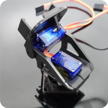 1 compl. Najlon FPV Pan/Tilt Nosač Kamere kompatibilan SG90 9 g Servo za Arduino DIY RC Robot Igračka Model Robota na Daljinsko Upravljanje Trening