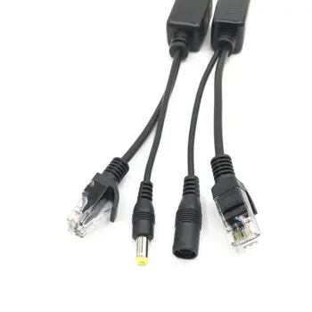 1 Par za Napajanje Kroz Ethernet Pasivni POE Injektor Razdjelnik Kabel-ac Adapter Kit