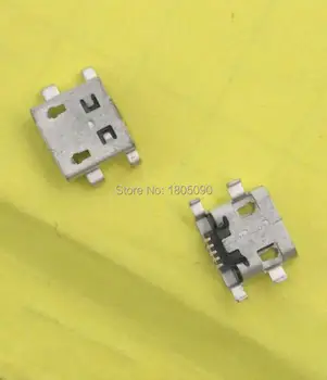 10 kom. mini-Micro USB 5pin teška ploča 0,9 mm DIP4 stana bez bočnog dugog tela za punjenje mobitela ZTE V880 rep gnijezdo