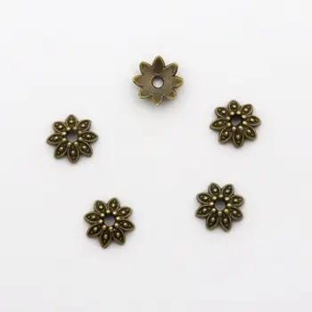 100 kom. 8 Latica Cvijeta Slobodnih Krajeva Perle za Izradu Nakita Traži Diy Pribor Za Narukvice Komponenta Veliko Isporuka