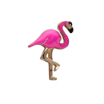 10шт Flamingo Prilagođene Plutajući Privjesci za Staklo Медальона Sat Ogrlica i Narukvica