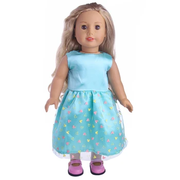 18-inčni lutkarska odjeća Lutkarski haljina je Pogodan za 17 18 inča Odjeća za novorođenčad 43 cm Dječje odjeće Modni odijelo Komplet odjeće Pribor