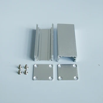 1pc Crna/Srebrna Aluminijsko Kućište Kućište Mini-Electronic Design Box 25x25x60/80 mm 8026