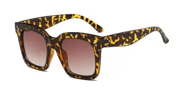 2017 Moderan Vintage Ženske sunčane naočale Marke dizajn trg Ženske sunčane naočale naočale u veliki ivicom Ацетатные gradijent ispunjava naočale M510
