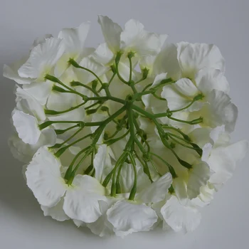 25 kom. Veliki Svileni Cvijet Hortenzije Umjetno Cvijeće Vjenčanje staza za kuće DIY Loptu Zid Cvijet Lažni Cvijeće 54 Folium Sastav