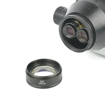 2X Pomoćni objektiv Objektiv Barlow M48*0,75 Navojem Zoom Stereo Pribor Mikroskopa