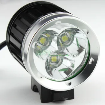 4000 Lumena 3x XML-T6 LED Lampe 3T6 Svjetla Biciklistička Fenjer Vodootporan Svjetiljka + punjiva Baterija