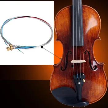 4kom Komplet Žice Violine E-A-D-G Core Zamjena Žice za Violinu 3/4 i 4/4 Violinu novi rezervni Dijelovi za glazbene instrumente, Pribor