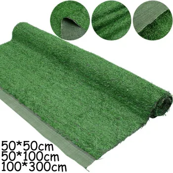 50/100/300 cm Tepih od umjetne trave Zelene Lažni Sintetički Vrt Krajolik Tepih travnjak je Ukras za travnjak Kućni dekor
