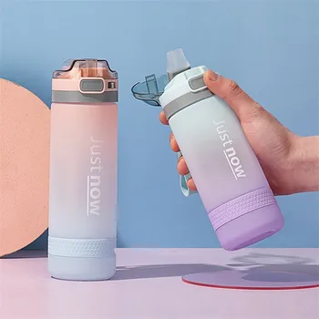 500/600 ml Novi Stil Boca Za Vodu s Krovom hermetički Zatvorene BPA Free Prijenosni Sport Na Otvorenom, Piće Plastične Boce za Odrasle Djecu