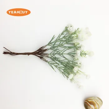 6 kom. umjetna žir list biljke eukaliptus buket diy vjenčanje kućni božićni ukras vijenac spomenar zanat lažni cvijet