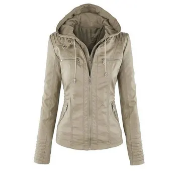 7XL Jesensko - zimska jakna od umjetne kože Ženske svakodnevne osnovne kaput Ženske osnovne jakne Vodootporan ветрозащитные kaput Ženske Plus Size