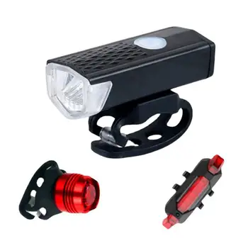 Biciklistička Lampe USB Punjenje Svjetla Prednja svjetla, Stražnja Svjetla Za Noćni Sigurnost Vožnja Biciklom Vožnja Brdskim Biciklima Pribor