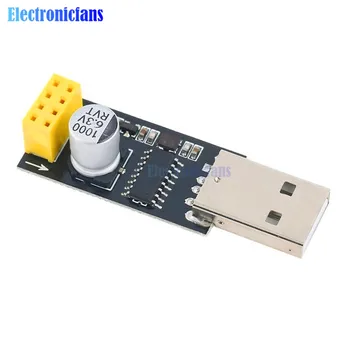 CH340 USB ESP8266 ESP-01 Wifi Adapter Modul Računalo Telefon za Bežičnu Komunikaciju Mikrokontrolera za Arduino