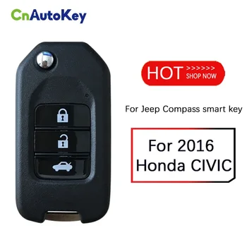 CN003075 Sekundarno Tržište Za 2016 Honda CIVIC City Fit XRV Vezel 3 tipke Daljinskog Ključa Automobila 433 Mhz Sa čipom G 5 Kom.