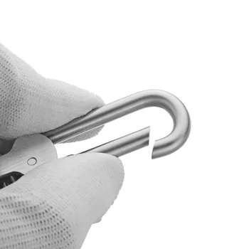 Dalaful Cool Kreativni Dizajn Privjesak Od Nehrđajućeg Čelika Privjesak Za Ključeve U Struku Privjesak Metalni Privjesci Za Ključeve Ručni Rad Prsten Držač Za Automobil K352