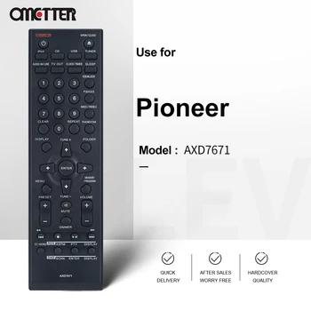 Daljinski upravljač Kućno Kino Zamjena audio igrač Kontroler Odgovara za Pioneer AXD7671