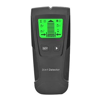 Digitalni detektor metala Alat Zid Skener Žice ac Električni Mjerni Traži Drvenih Pinova LED Zaslon S baterijskim napajanjem 3 U 1