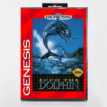 Ecco Dupina sa Malo Mjenjač 16-bitna Igraća Karta MD Za Sega Mega Drive/ Genesis