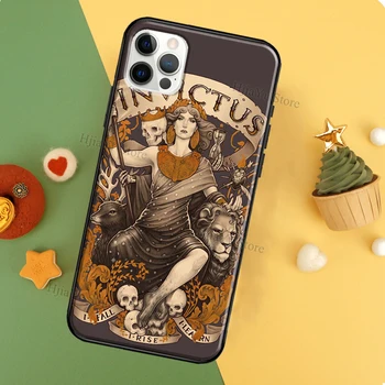 Gotička Vještica Čarolije Silikonska Torbica Za iPhone 13 12 11 Mini Pro Max 7 8 Plus X XS Max XR 5S SE 2020 Stražnji poklopac