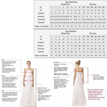 HERBURNL Elegantan svadbeni haljine od satena s V-izrez, haljine s čipkom aplikacija, Dugi rukavi, Dužina do poda, Moderan moda za žene
