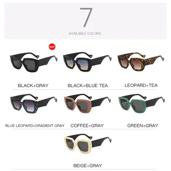 HKNA Velike četvrtaste naočale za muškarce 2021 Prevelike Sunčane naočale Za žene Luksuzne marke dizajnerske sunčane naočale za muškarce Klasicni Gafas De Mujer