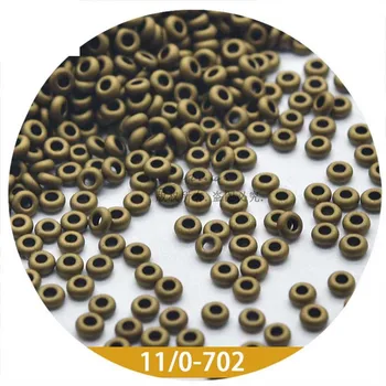 Japan Uvozi Staklene Perle TOHO Ručni Rad od Zrna DIY Materijali 11/0 Okrugle Perle 2 mm Mat Loose Perle za izradu nakita