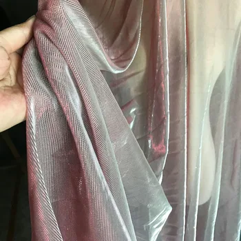 Kalifornijska laser Metalne Mrežaste tkanine sa šuplja tekstura Марлевая Mrežaste Tkanine za haljine,Haljine,Odijela,Plava,Ljubičasta,Ružičasta po metara