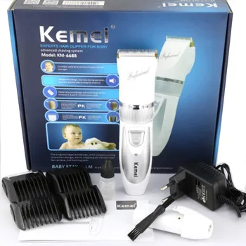 KEMEI KM-6688 Električni Trimer Za Kosu, Frizerske Škare Stroj Za šišanje Kose, Brijanje Brijanje Punjiva Stroj Za rezanje titana oštrice