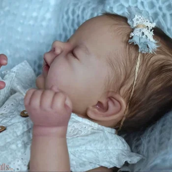 Komplet Za Bebe Reborn Baby Lutke Gideon Prazne Nezavršene Neobojeni Spavaće Oblici 19 Inča Prazan Komplet Za Preporod