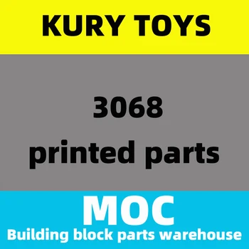 Kury Igračke DIY MOC za 3068 tiskanih dijelova Dogovor blok za stakla za cigle igračaka