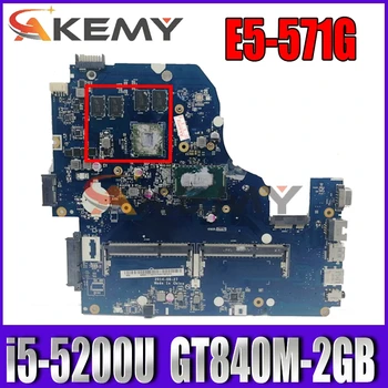 LA-B162P LA-B991P za Acer V3-572G E5-571G V5-572G E1-572 E5-531 matična ploča laptop s procesorom i5-5200U GT840M 2 GB GPU test
