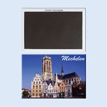 Mechelen-Belgija Magneti Za Hladnjak 21983 Turista sa Svjetske scene,Spomen fotografije