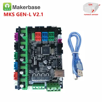 MKS GEN L V2.1 matična ploča 3D pisača diy počevši dogovor + zaslon LCD12864 MKS MINI12864 podrška TMC2208 2209 drv8825 TMC2130