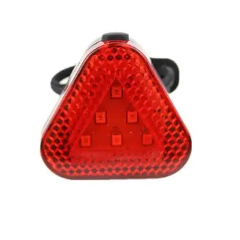 Najnoviji Crveni trokut dugo svjetlo Trostruki način rada bljeskalice Vodootporne lampe Bicikl Brdski bicikl i Kaciga lampa, Upozoravajuća žaruljica sigurnosnih VRUĆE
