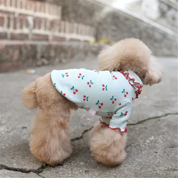 Nova pamučna majica za pse Proljeće i Jesen Odjeća za pse Пижама Mačka Chihuahua Štene Yorkie Odijelo malog Psa Pudlica pomeranski Odijevanje