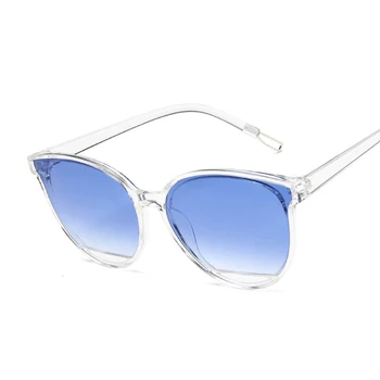 Novi Klasični ovalni ženske Sunčane naočale Ženske Berba Luksuzni Plastične Marke Dizajnerske Sunčane naočale s кошачьим okom UV400 Moda