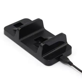 Osnovna punjenje za igre stanica PS4 Double USB Punjač Za igraće Konzole PS 4 Punjač priključne stanice za ručne Kontrole i podrška za kontroler
