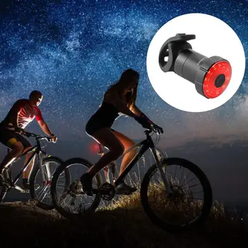 Pametan Bicikl dugo Svjetlo Automatsko Uključivanje/Isključivanje Stražnjeg Biciklističke Fenjer Ultra Bright Stop-signal od Stražnje Biciklistička Fenjer Vodootporan USB Punjiva
