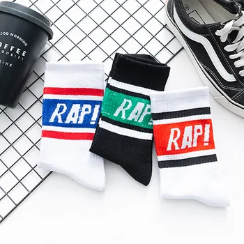 Pamučne čarape Harajuku Muška ulica odjeća Hip-hop Skateboard Kratke čarape Svakodnevne Udoban svijetle šarene ženske zabavne čarape