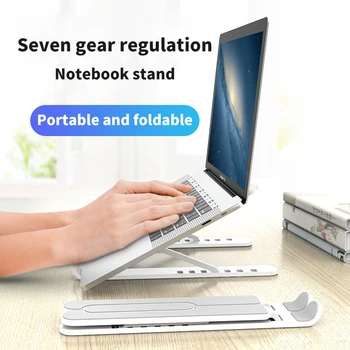 Prijenosni Stalak za prijenosno Sklopivi Stalak za prijenosno Postolje za laptop Macbook Pro Lapdesk PC Držač za Laptop postolje za Hlađenje Ustaje