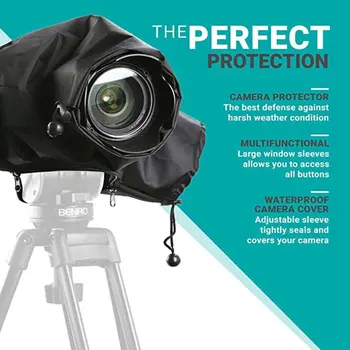 Prijenosni Zaštitnik Телеобъектив Kamere odjeća za kišu Prašinu Plašt za Canon Kamera Sony Pendax