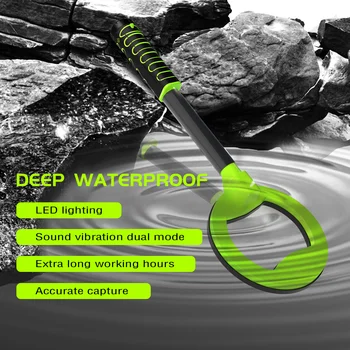 Priručnik Waterproof metal detektor Pokazivač Spot Pokazivača Ronjenje 60 m Podvodna Punjiva Spool u potrazi Za Blagom Skeniranje Золотоискателя