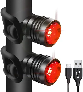Punjiva LED USB Stražnje svjetlo za mtb dugo Svjetlo MTB Upozorenje o sigurnosti Stražnje svjetlo za Bicikl Biciklistička žarulja Reflektor bicikla