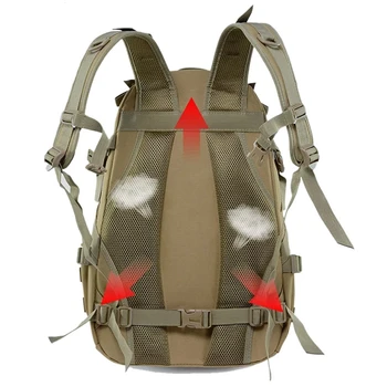 Ruksak za kampiranje 40 l, muška putnu torbu, taktički vojni ruksak za penjanje, ruksak za planinarenje i trekking