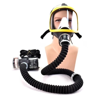 Sigurnost Na Radnom Mjestu Respirator Zaštitna Struja Istosmjerna Struja Isporučenog Zraka Sustav Респиратора Full-Face Mask