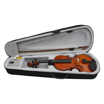 Violina Pro Akustična Violina, Glazbeni instrumenti s Футляром za početnike 1/8,1/4,1/2,3/4 Dječje Violina s navojem od lipe