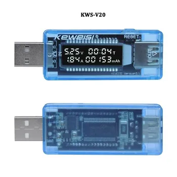 Voltmetar 8 In1 USB-tester QC2.0 3,0 4-30 U Električna Snaga USB-kapacitet Tester Napona Mjerač struje Monitor Voltmetar Ampermetar