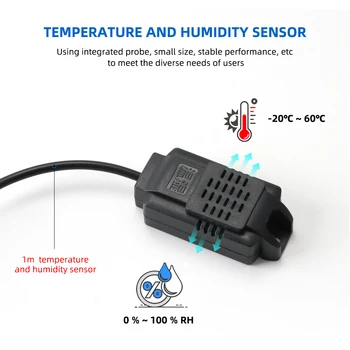 XY-WTH1 Zgodan Digitalni Termometar Regulator Vlažnosti zraka Mjerač Vlage Mjerač Vlage Hygrometer Sa Senzorom Sonda 220V30V